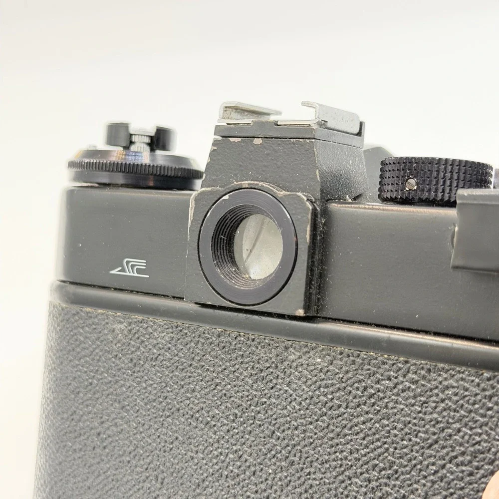 Zenit ET 35mm SLR Film Camera Body Black Soviet USSR M42 Mount Vintage